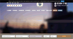Desktop Screenshot of campingelgarrofer.com